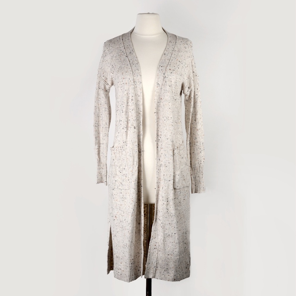 New Speckled Oatmeal Duster